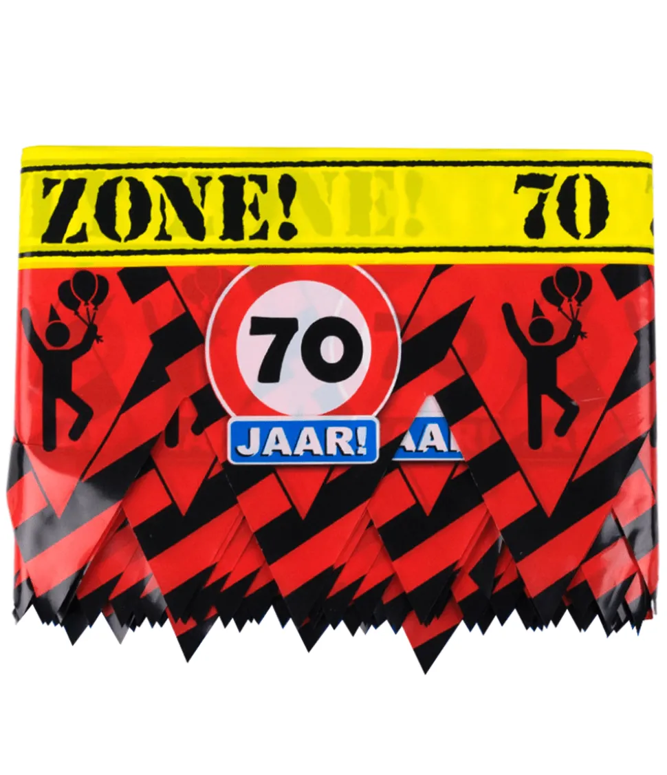 Afzetlint 70 Jaar 12m