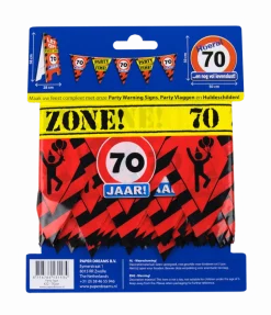 Afzetlint 70 Jaar 12m