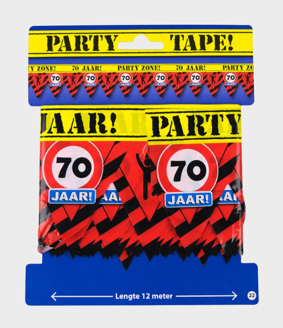 Afzetlint 70 Jaar 12m