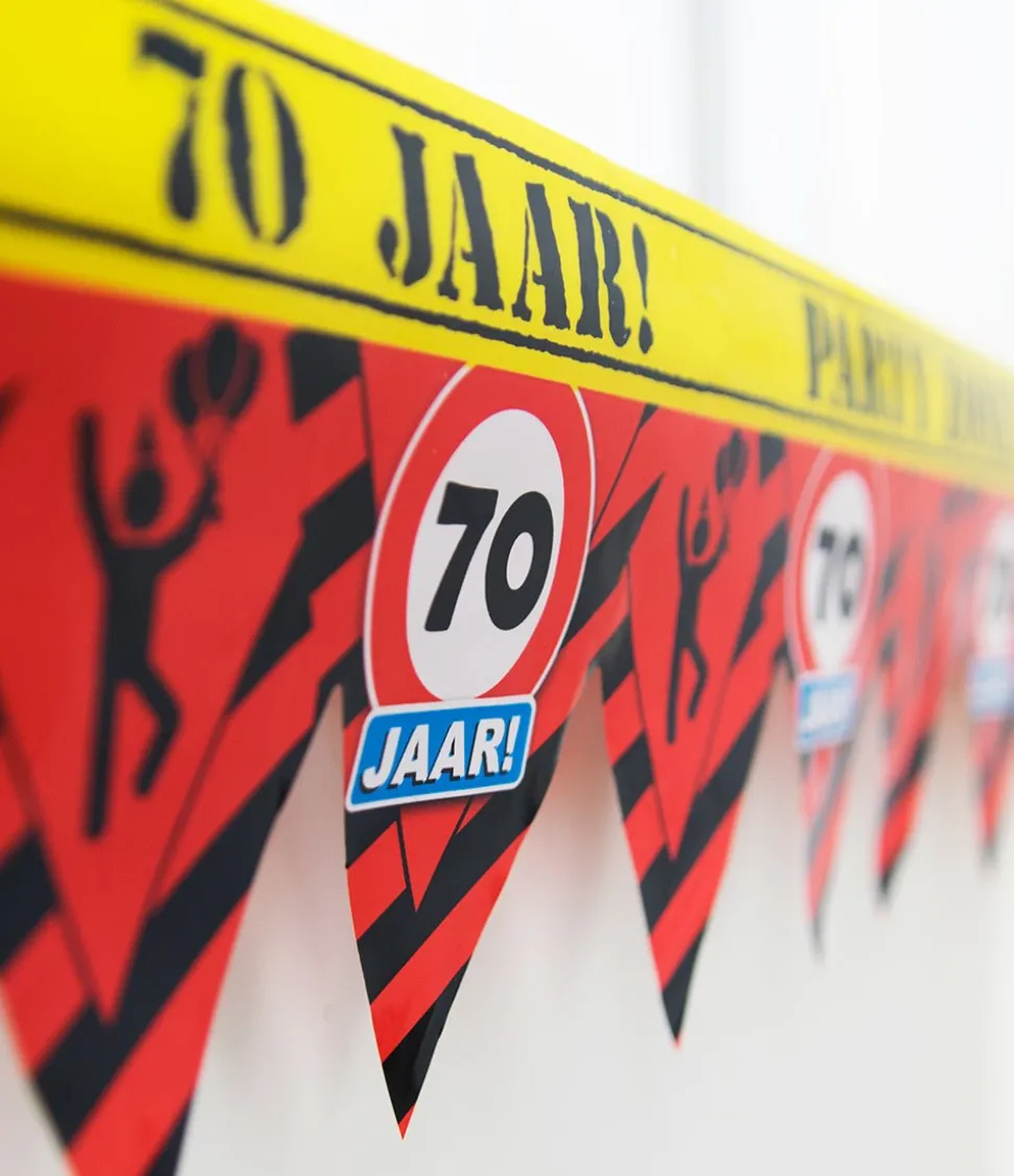 Afzetlint 70 Jaar 12m