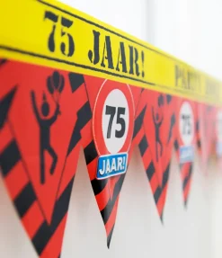 Afzetlint 75 Jaar 12m