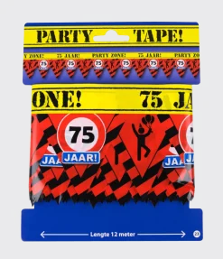 Afzetlint 75 Jaar 12m