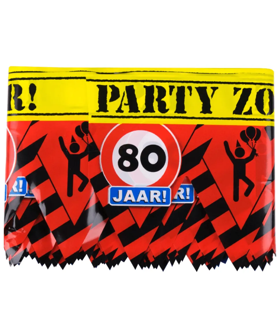 Afzetlint 80 Jaar 12m