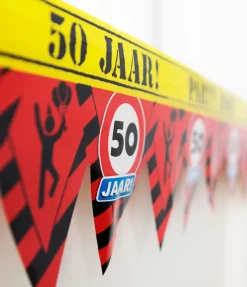 Afzetlint 50 Jaar 12m