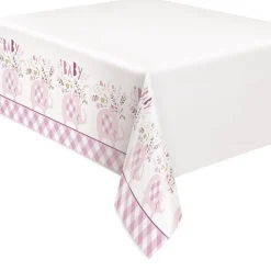 Baby Olifant Tafelkleed Lichtroze 2,13m