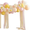 Ballonnenboog Pastel Bloemen