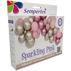 Ballonnen DIY Balloon Kit Sparkling Pink