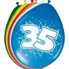 Ballonnen 35 Jaar 30cm 8st