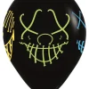 Ballonnen Masks Neon Ink Black 30cm 25st