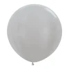 Ballonnen Silver 61cm 10st