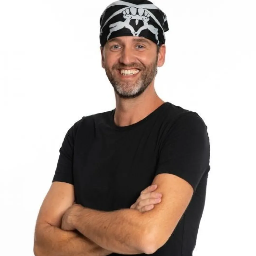 Bandana Schedel 55cm