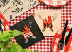 Bbq Servetten 33cm 20st