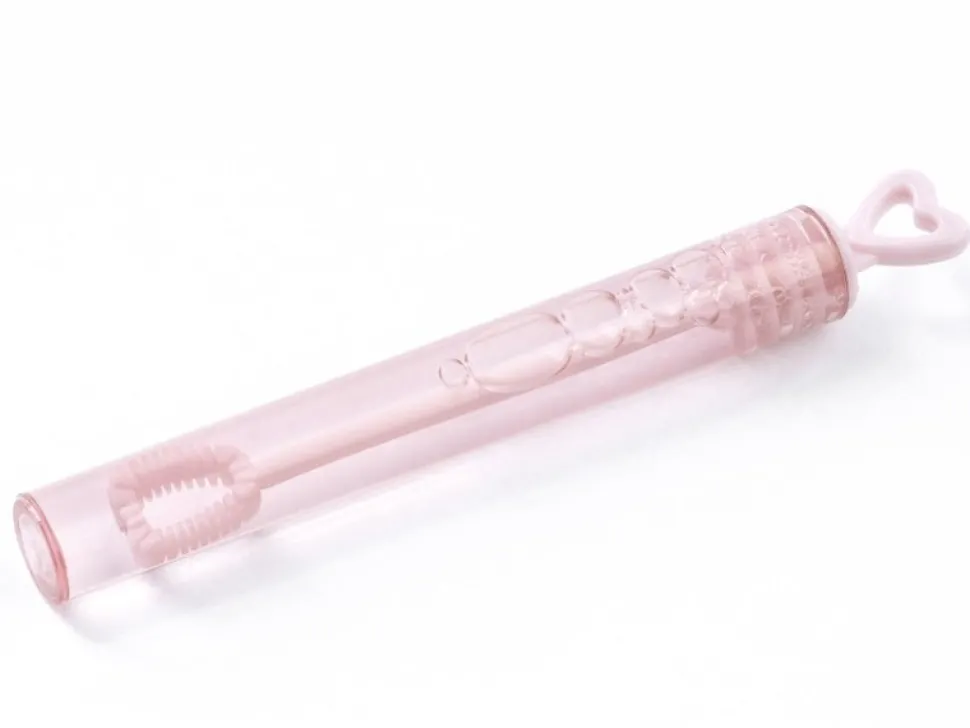 Bellenblaas Hart Roze 48st