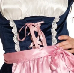 Blauwe Dirndl Jurk Oktoberfest Lily
