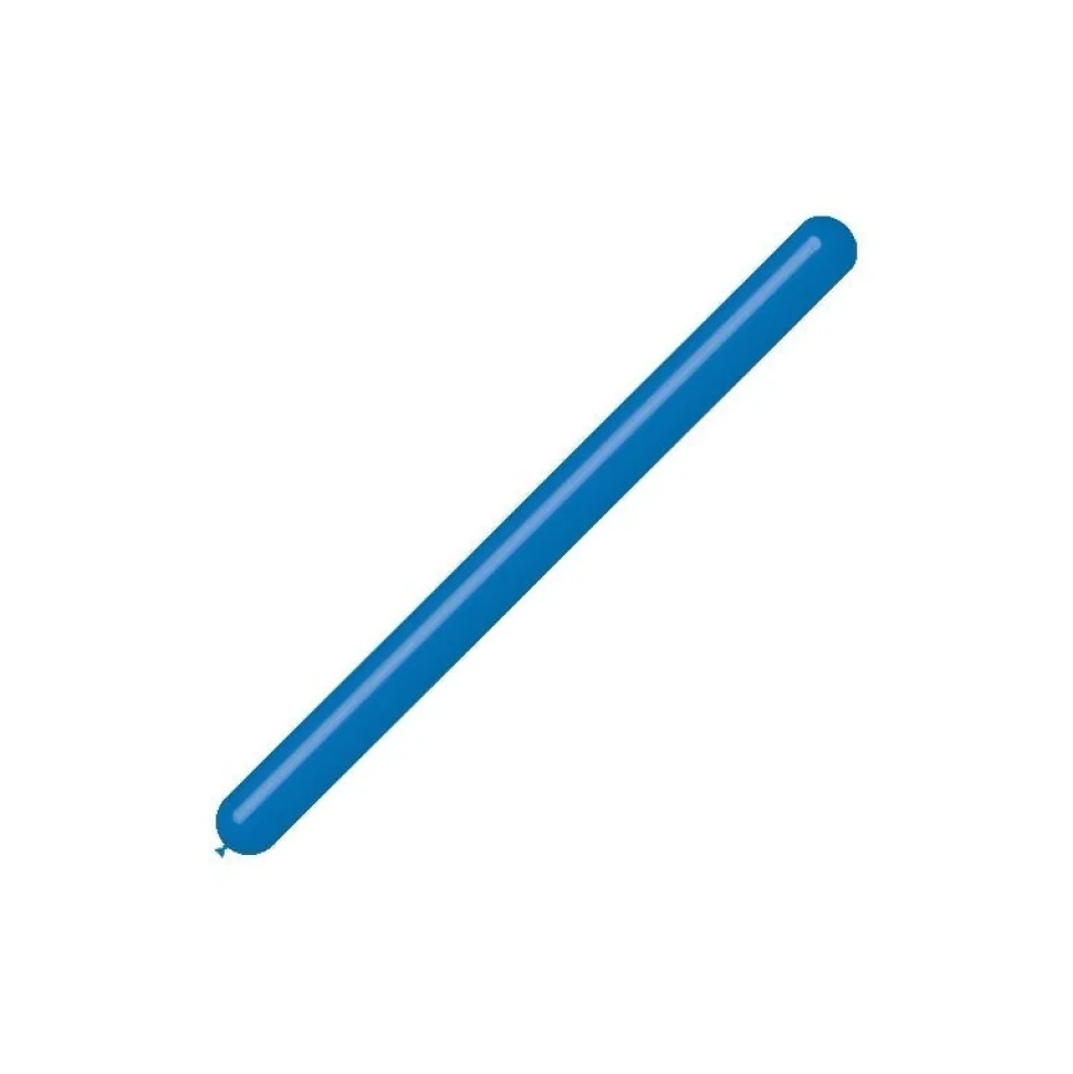 Blauwe Modelleerballonnen 7,5cm 150cm 100st