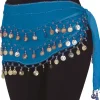Blauwe Rok Buikdanseres 1,35m