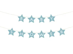 Blauwe Slinger Baby Shower Sterren 3m