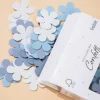 Bloemen Confetti Blauw