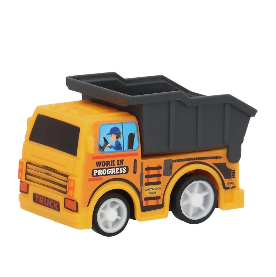 Bouw Uitdeelcadeautjes Terugtrek Auto'S 5,5cm 4st