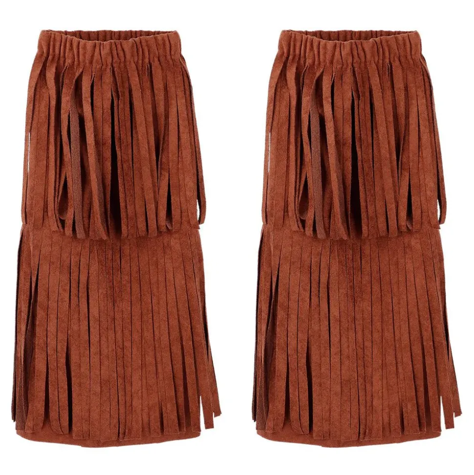 Bruine Beenwarmers Franje
