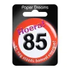 Button 85 Jaar Verkeersbord 5,5cm