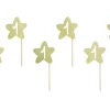 Caketoppers 1 Jaar Goud 6st