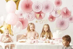 Caketoppers 1 Jaar Goud 6st