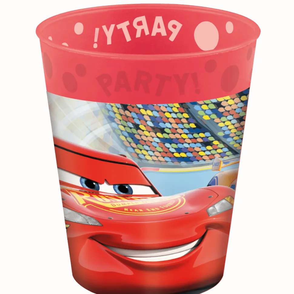 Cars Beker Rood 250ml 4st