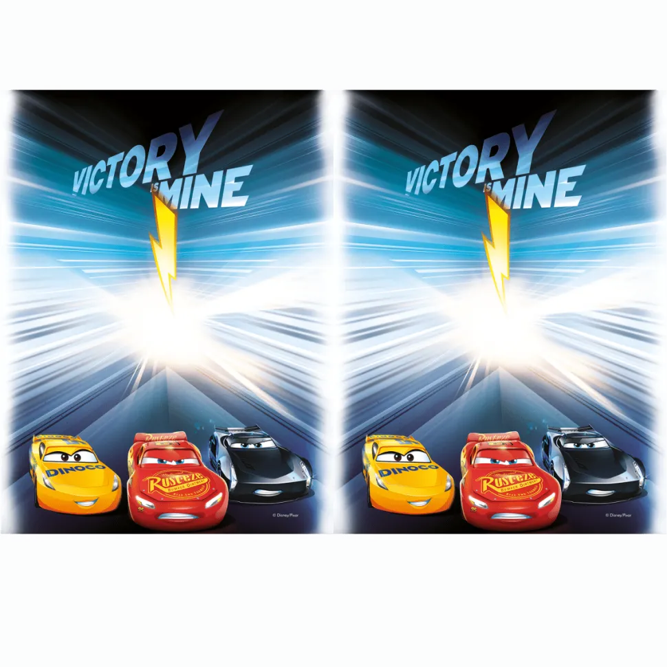 Cars Tafelkleed Plastic 1,85m