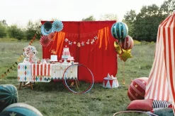 Circus Tafelkleed Gekleurd 1,8m