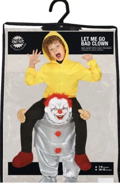 Clown Halloween Kostuum Kind carry-me