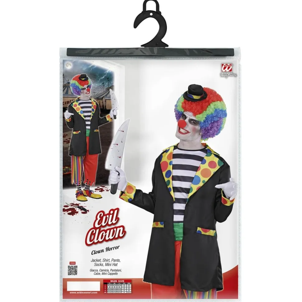 Clownspak Heren 5 delig