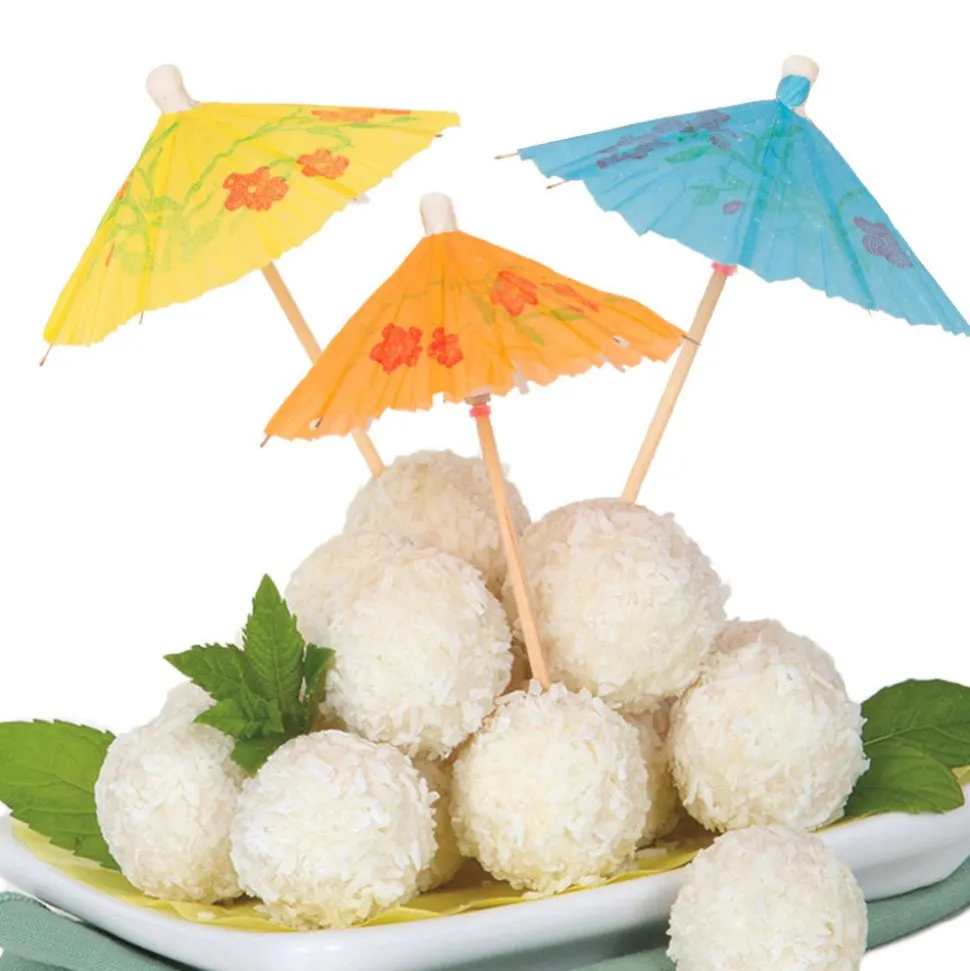 Cocktailprikkers Parasol 10,2cm 10st