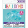 Confetti Ballonnen Blauw Hart 40cm 5st