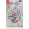 Confetti Ballonnen Gekleurd 30cm 4st