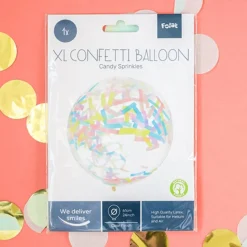 Confetti Ballon Pastel 61cm