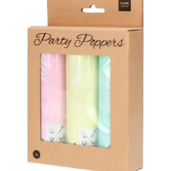 Confetti Kanonnen Set Pastel 15cm 3st