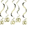 Decoratiespiralen 50 Goud 5st