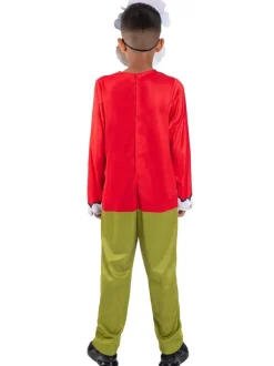 De Grinch Kostuum Kind Kerstman