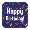 Deurbord Happy Birthday 50cm
