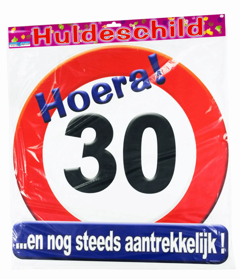Deurbord 30 Jaar Verkeersbord 50cm