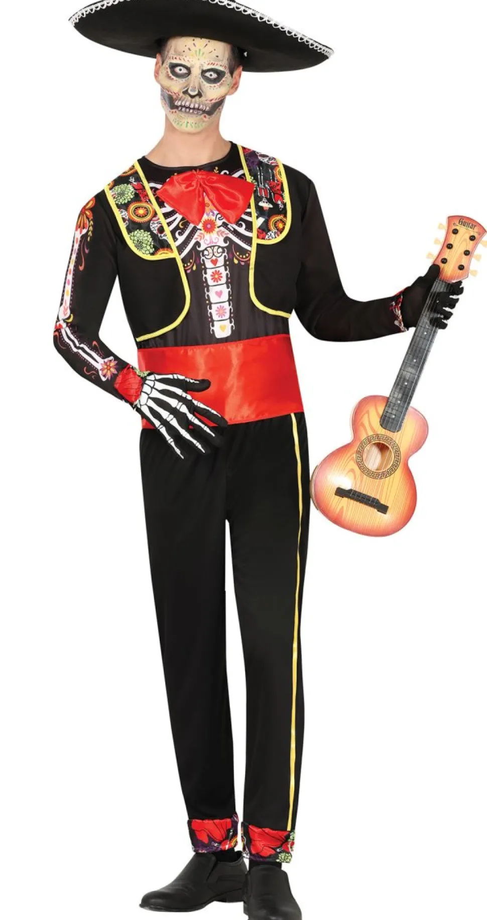 Dia De Los Muertos Kostuum Heren 4 delig