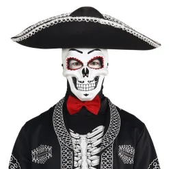 Dia De Los Muertos Masker Wit