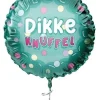 Dikke Knuffel Helium Ballon Gekleurd Leeg 45cm