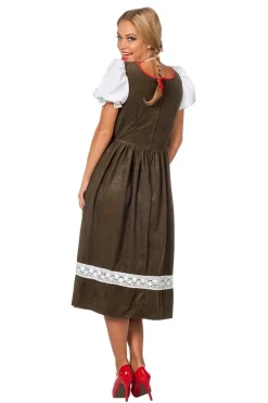 Dirndl Jurk Oktoberfest Lang Groen