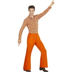 Disco 70S Broek Oranje Heren