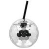Disco Zilveren bekers Met Rietje