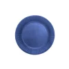 Donkerblauwe Borden Papier 18cm 20st