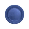 Donkerblauwe Borden Papier 18cm 8st