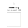 Doorzichtige Ballon 60cm